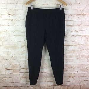 Used Chico's So Slimming Black Center Seam Cropped Pants